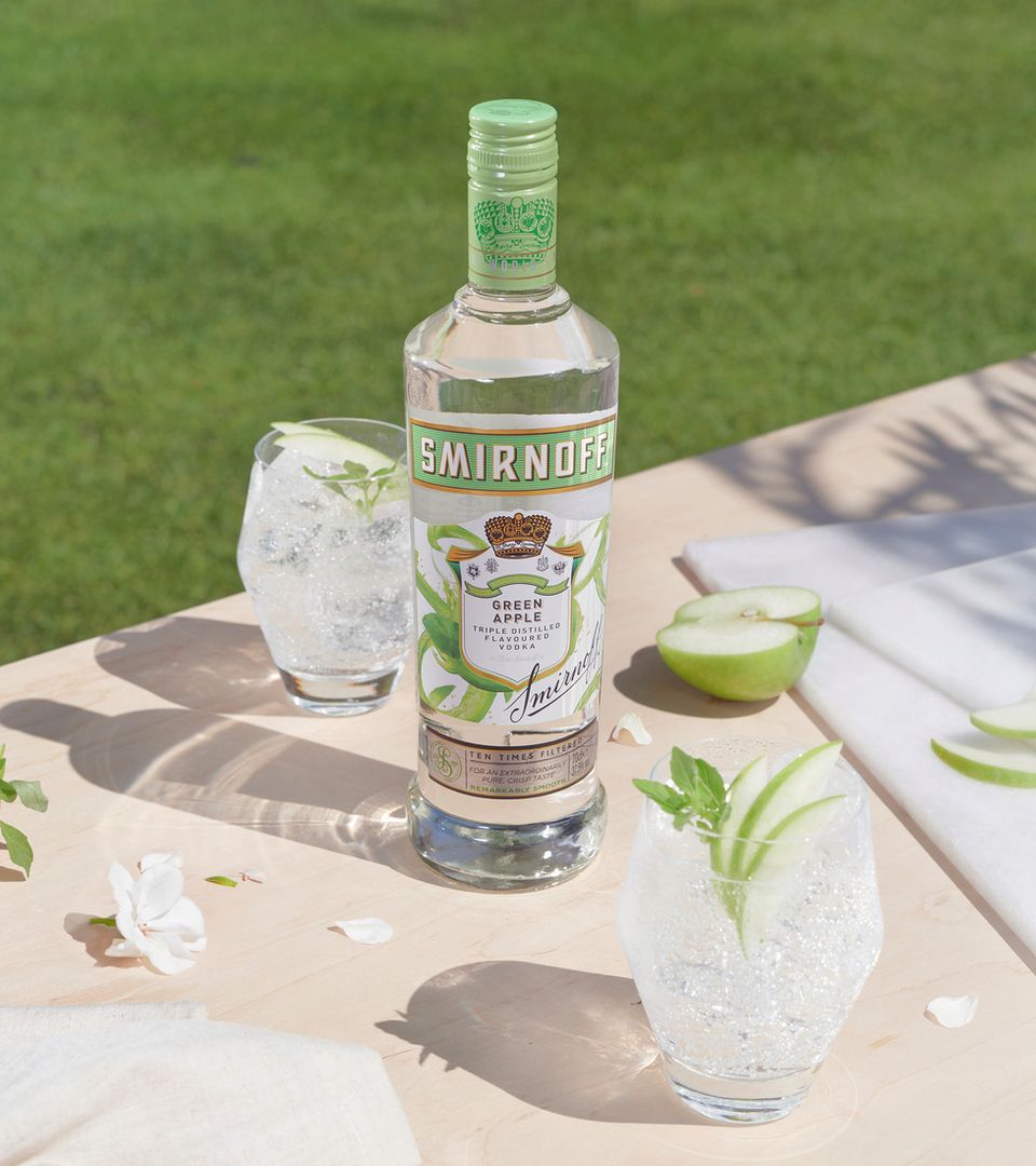 Vodka Smirnoff Green Apple