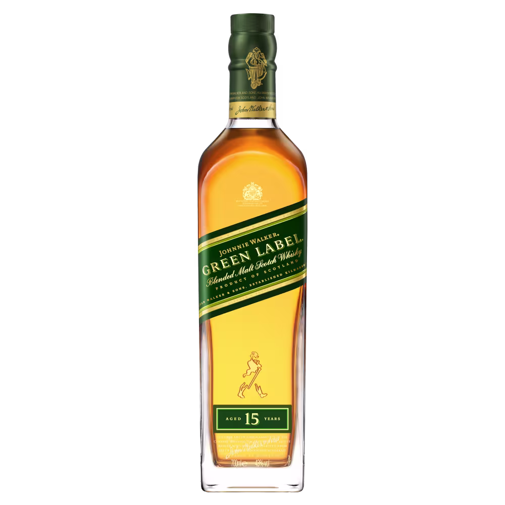 Whisky Johnnie Walker Green Label Botella 750ml
