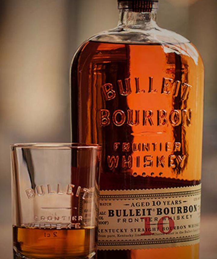 bulleit 10 with tumbler
