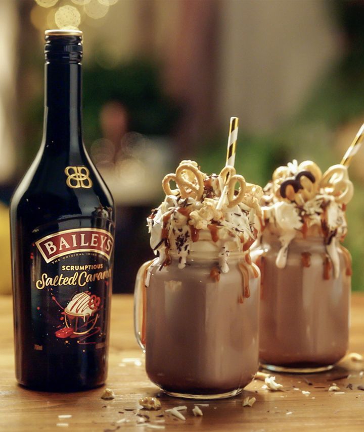 baileys salted caramel serve shot