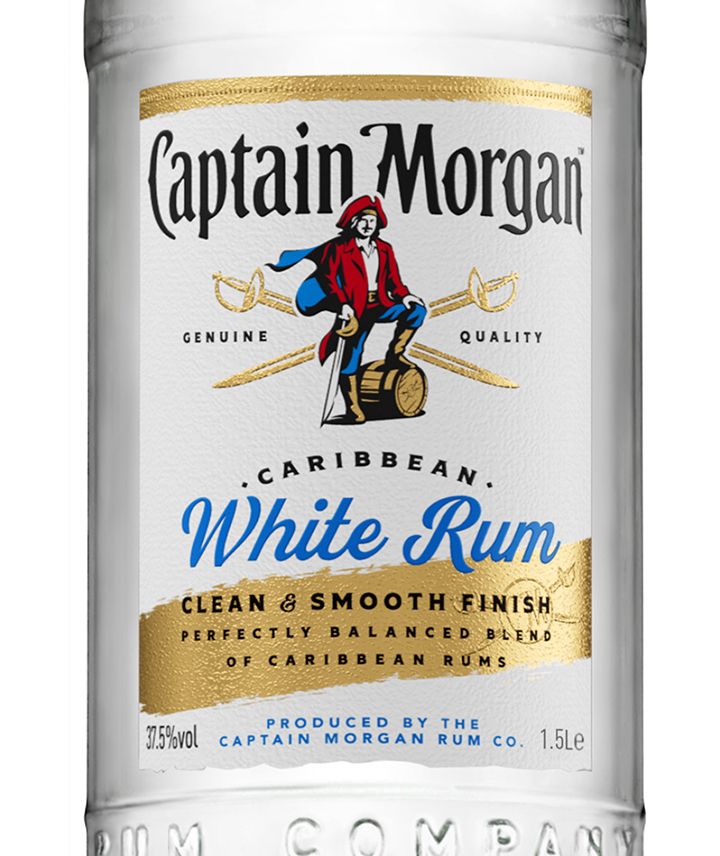 Captain Morgan White Rum, 0,7 L history