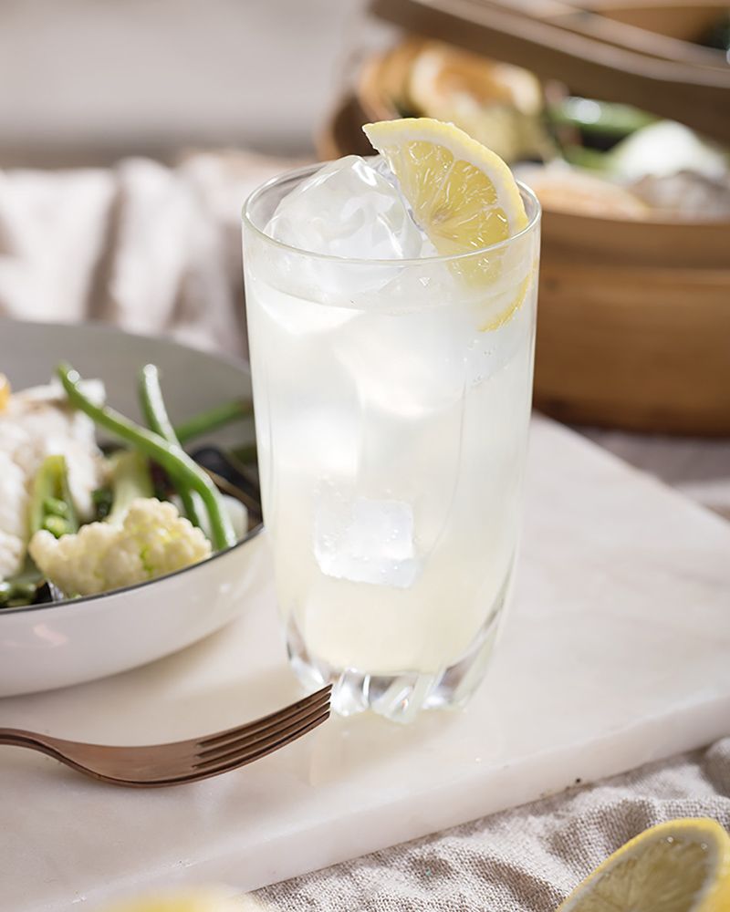 Elderflower mocktail