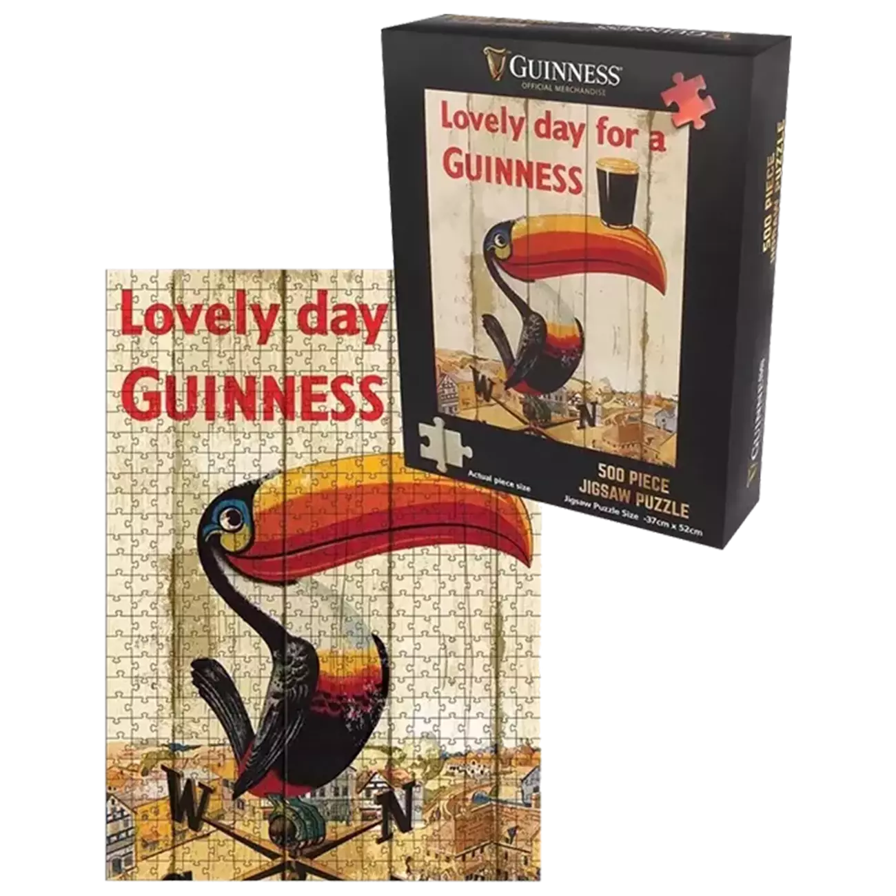 Guinness Toucan Puzzle by New York Puzzle Company | The Bar US