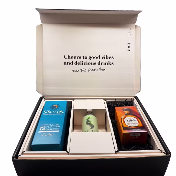 World Class Bundle with Seedlip Garden, The Singleton 12 Year Old and Don Julio Reposado, 3 x 70cl in boxes