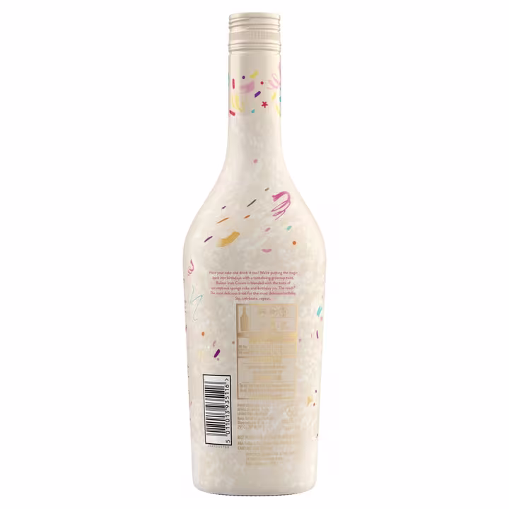 Baileys Birthday Cake Cream Liqueur, 70cl back