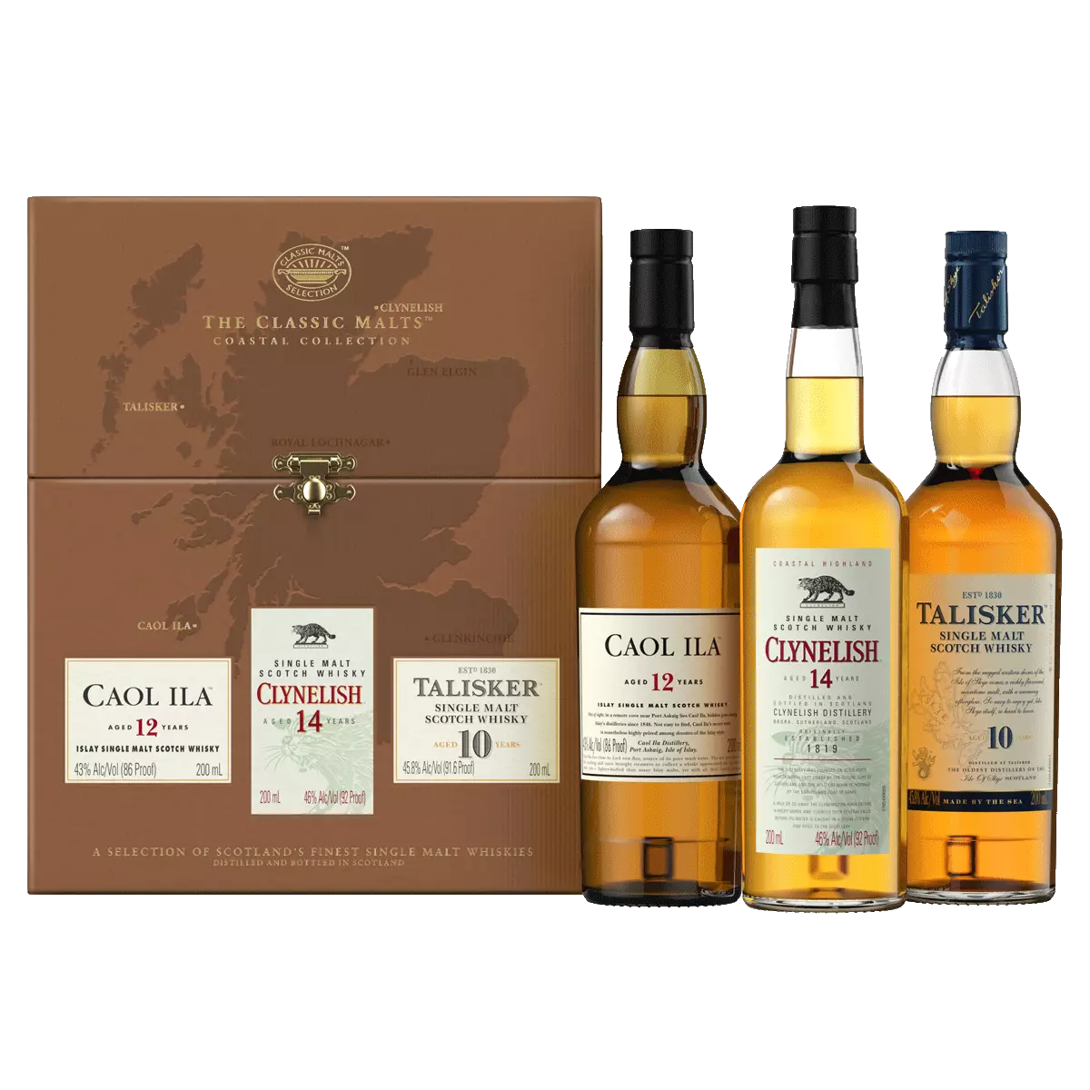 Caol Ila, Clynelish & Talisker | Gift Set | The Bar US
