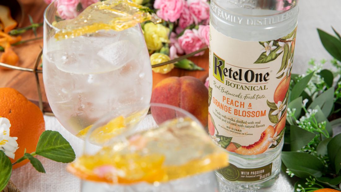 Ketel One Botanical Peach & Orange Blossom Spritz F21 Q3 Digital Asset