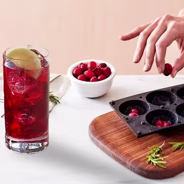 A Vodka and Cranberry cocktail 
