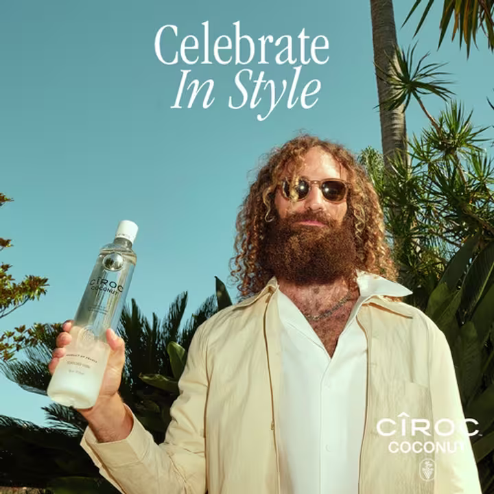 Image with Text - "Celebrate in Style"