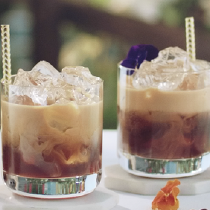 White Russian cocktail