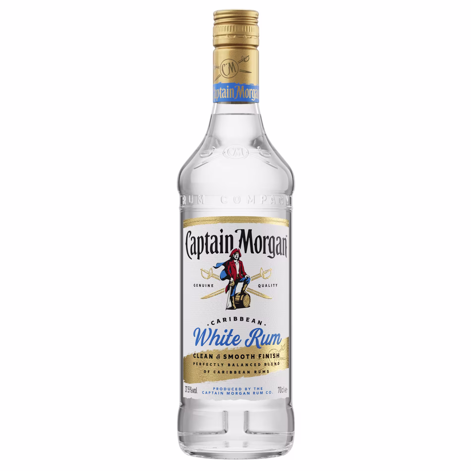 Captain Morgan White Rum Front