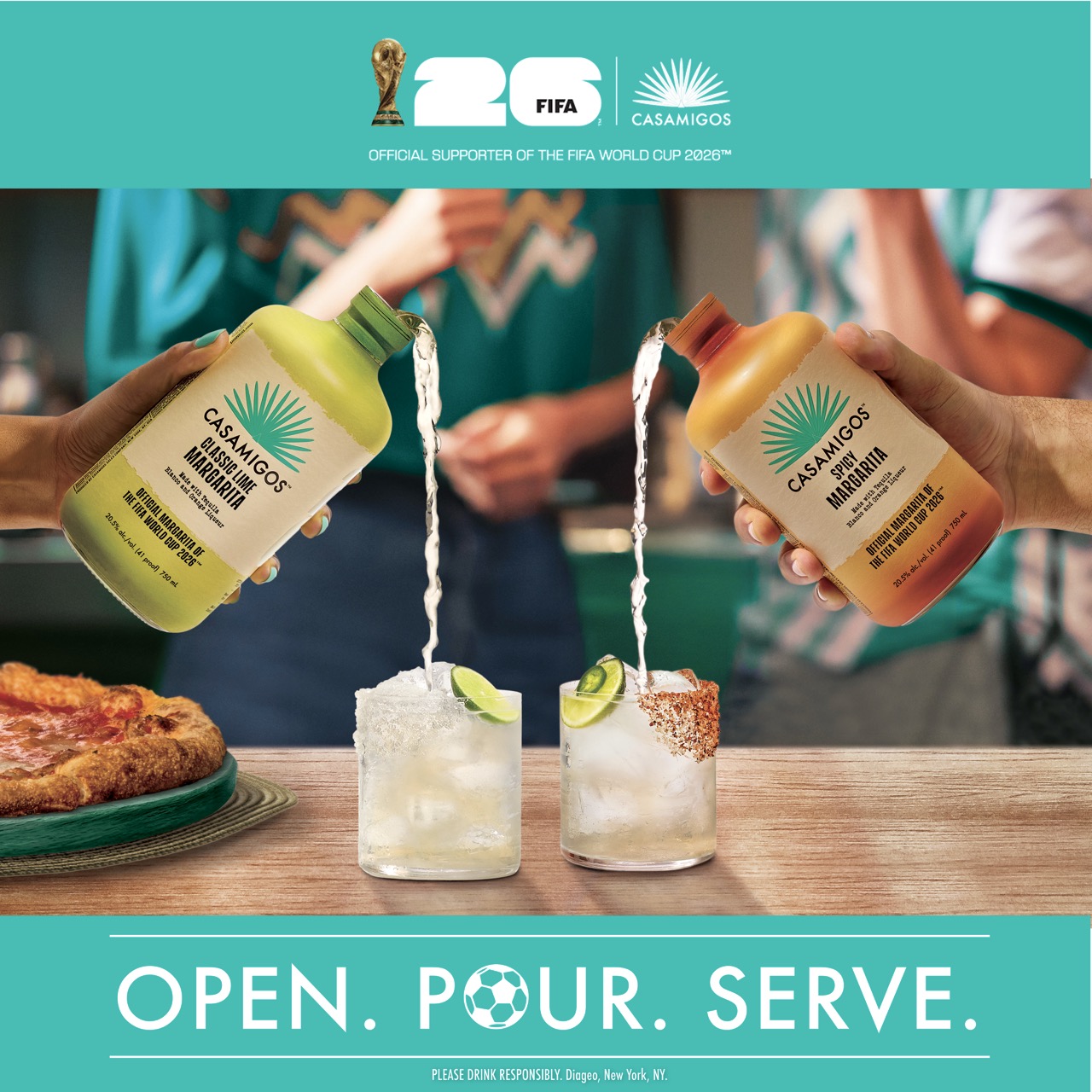 Casamigos FIFA Margaritas Serves