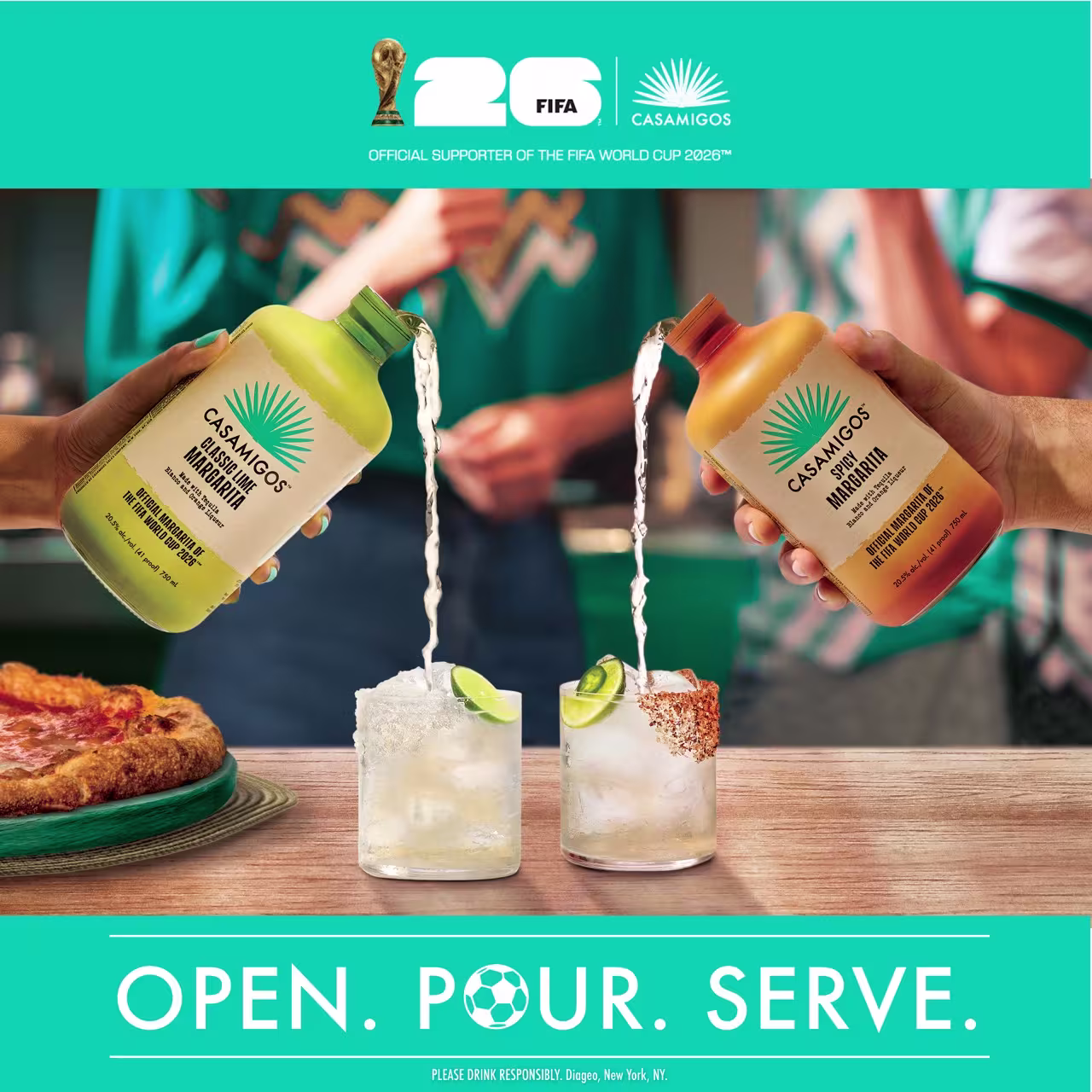 Casamigos FIFA Margaritas Serves