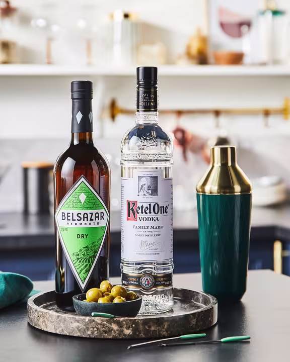 Vodka Martini Cocktail Bundle with Box