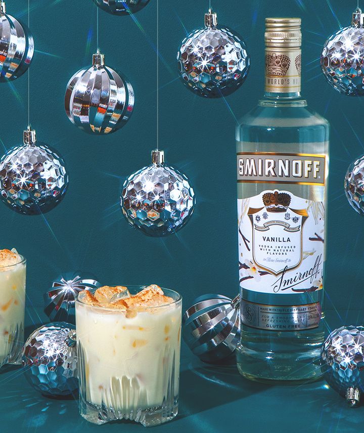 Smirnoff Vanilla With Tumbler  Glass