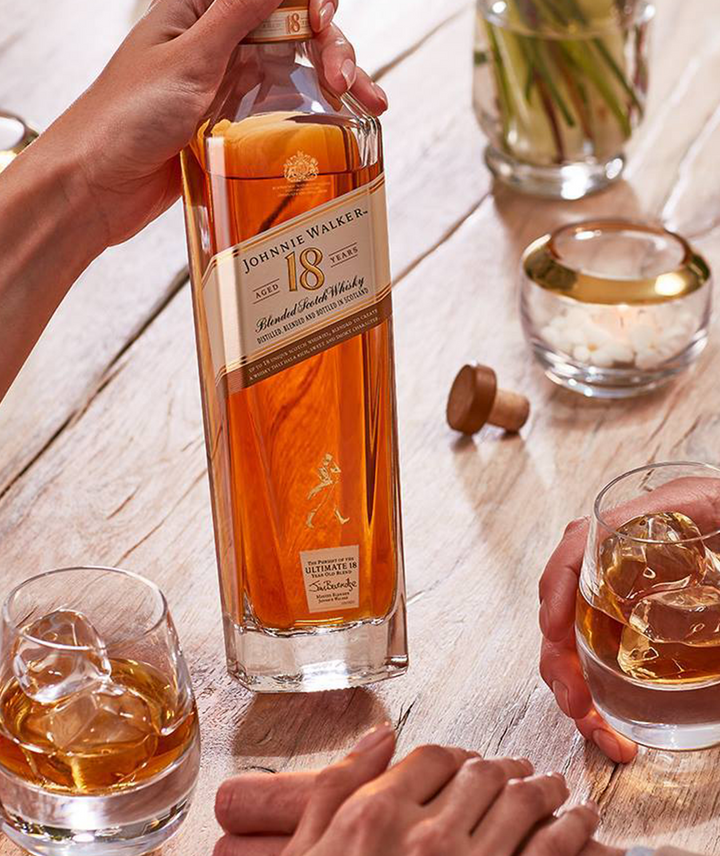 Whisky Johnnie Walker 18 Años Botella 750ml
