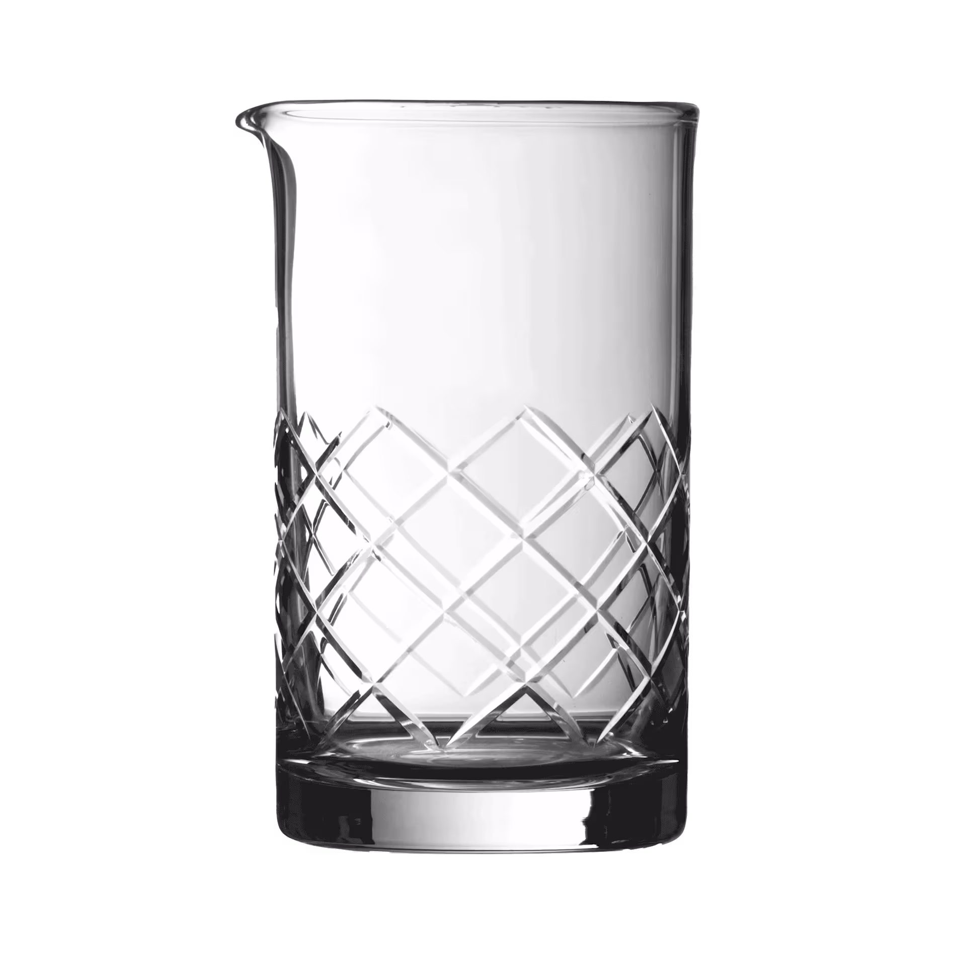 Diamond-Cut-Japanese-Mixing-Glass