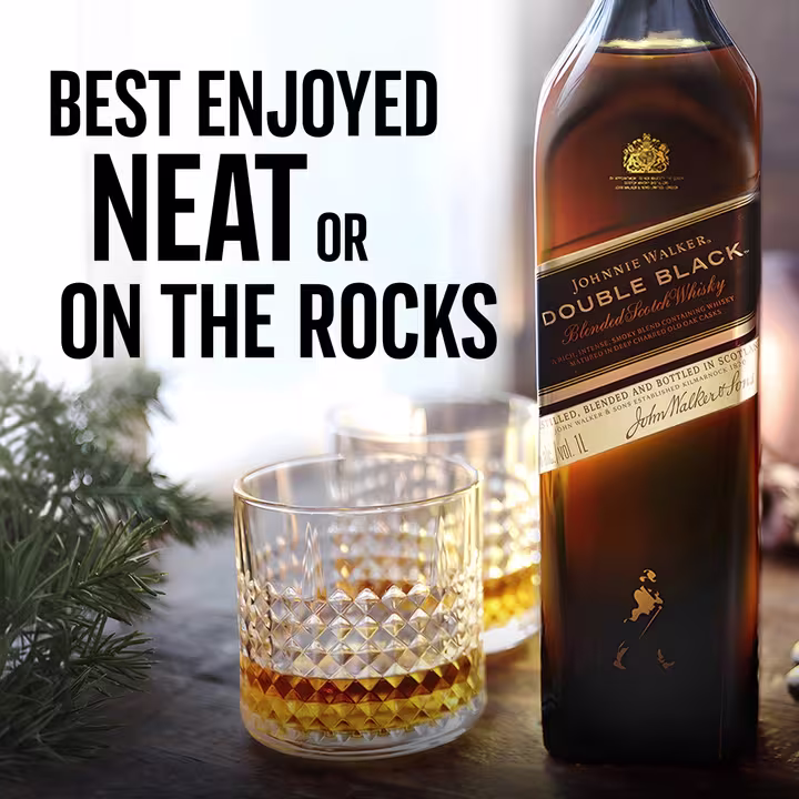  Johnnie Walker Double Black Blended Scotch Whisky, Serve