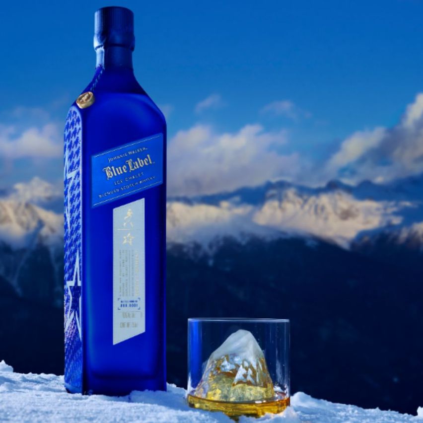 Johnnie Walker Blue Label Ice Chalet