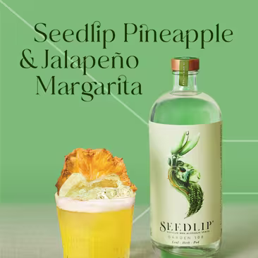 Seedlip Pineapple and Jalapeño Margarita
