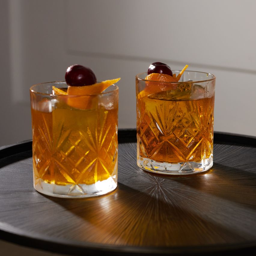 Cóctel Old Fashioned.