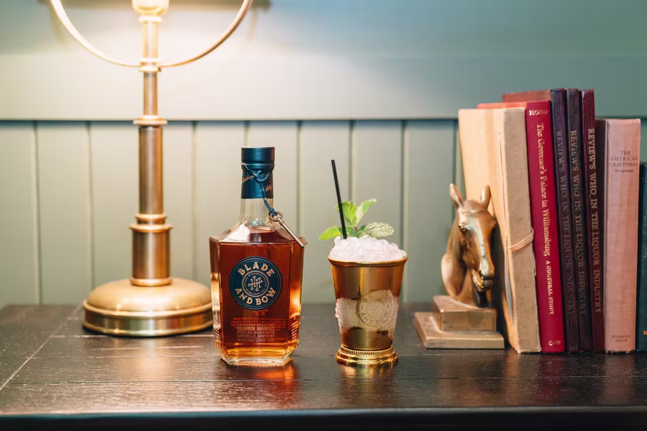 Blade and Bow Mint Julep Ingredients