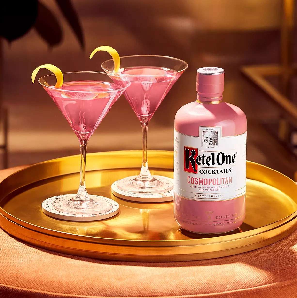 Ketel One Pre-made Cosmopolitan Cocktail | The Bar US