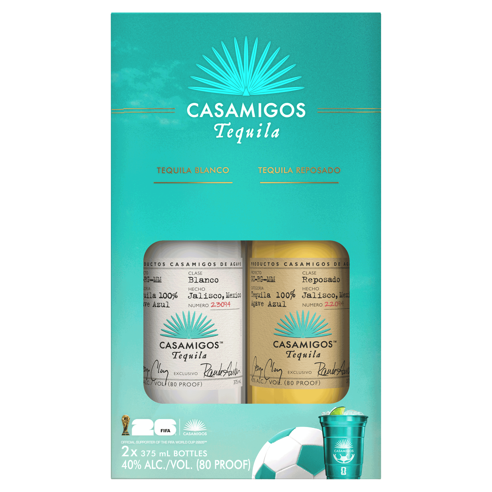 Casamigos Blanco & Reposado FIFA 2026 Pack | The Bar US