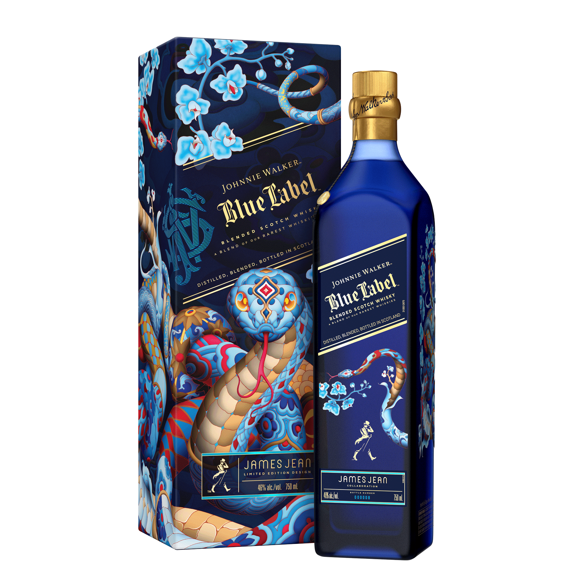 Johnnie Walker Blue Label ウイスキー Johnnie Walker Blue Label Year of the Snake 2025 | The Bar US