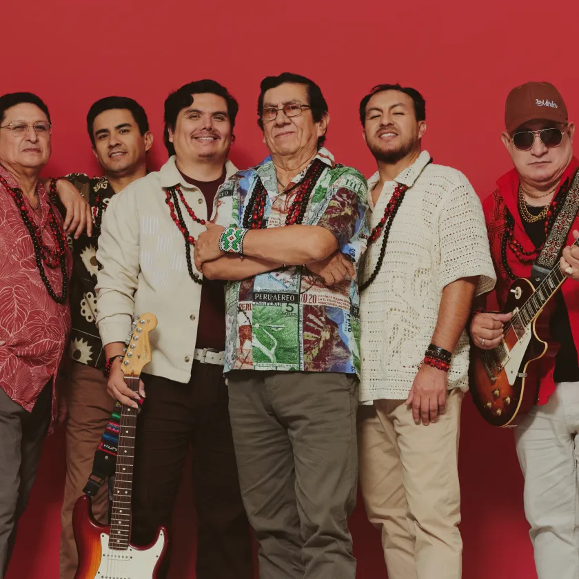 Imagen de la banda de Los Mirlos