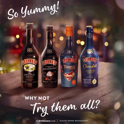 So Yummy! Why not try them all? - Shop the Baileys Range