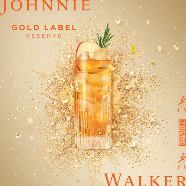 Baileys highball cocktail