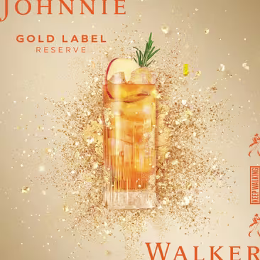 Baileys highball cocktail