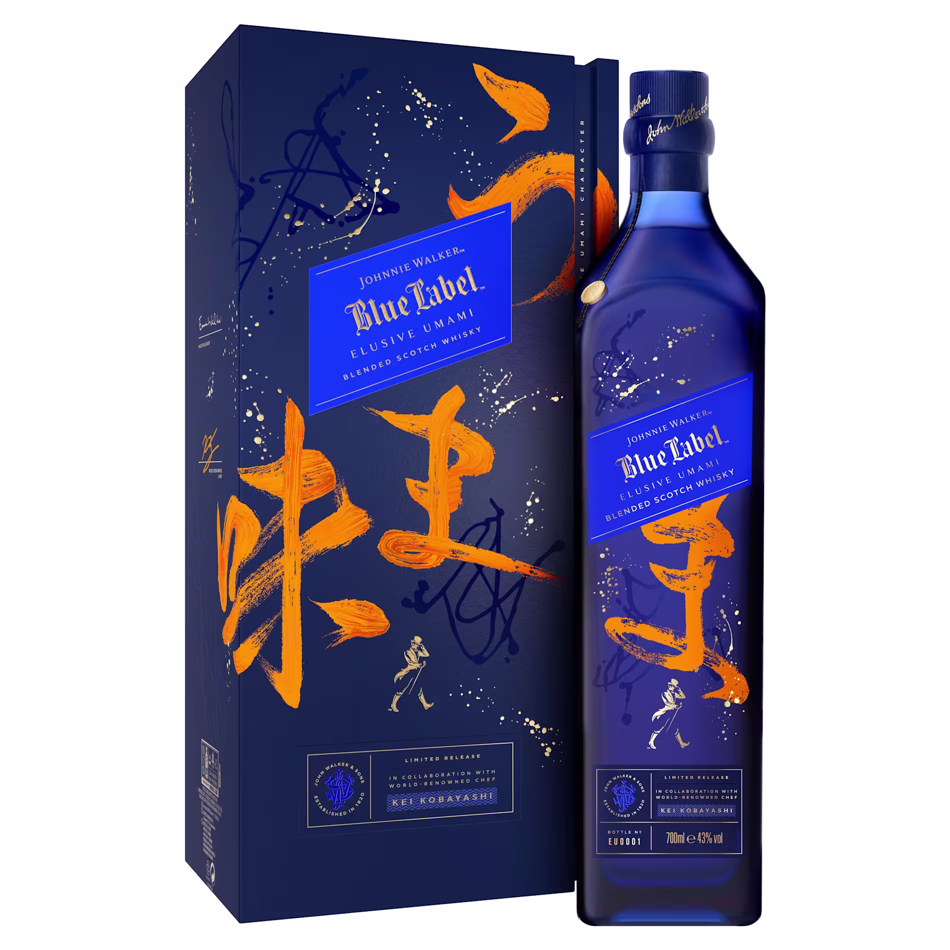 Johnnie Walker Blue Label 70 cl Front