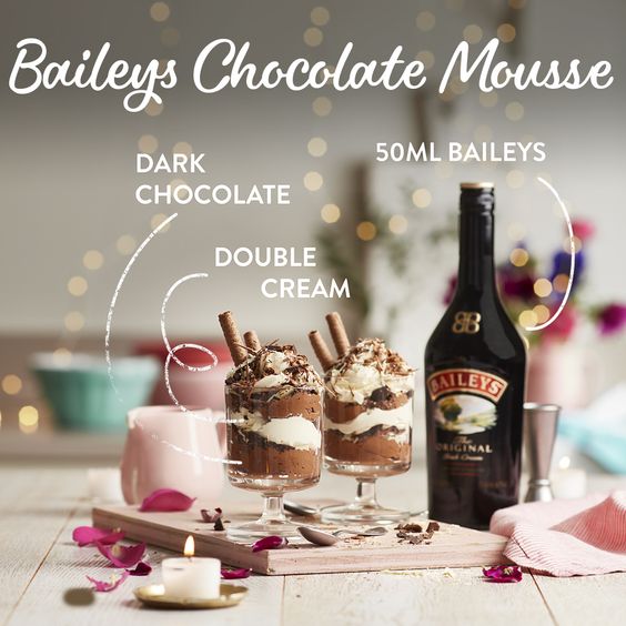 baileys csokolade mousse