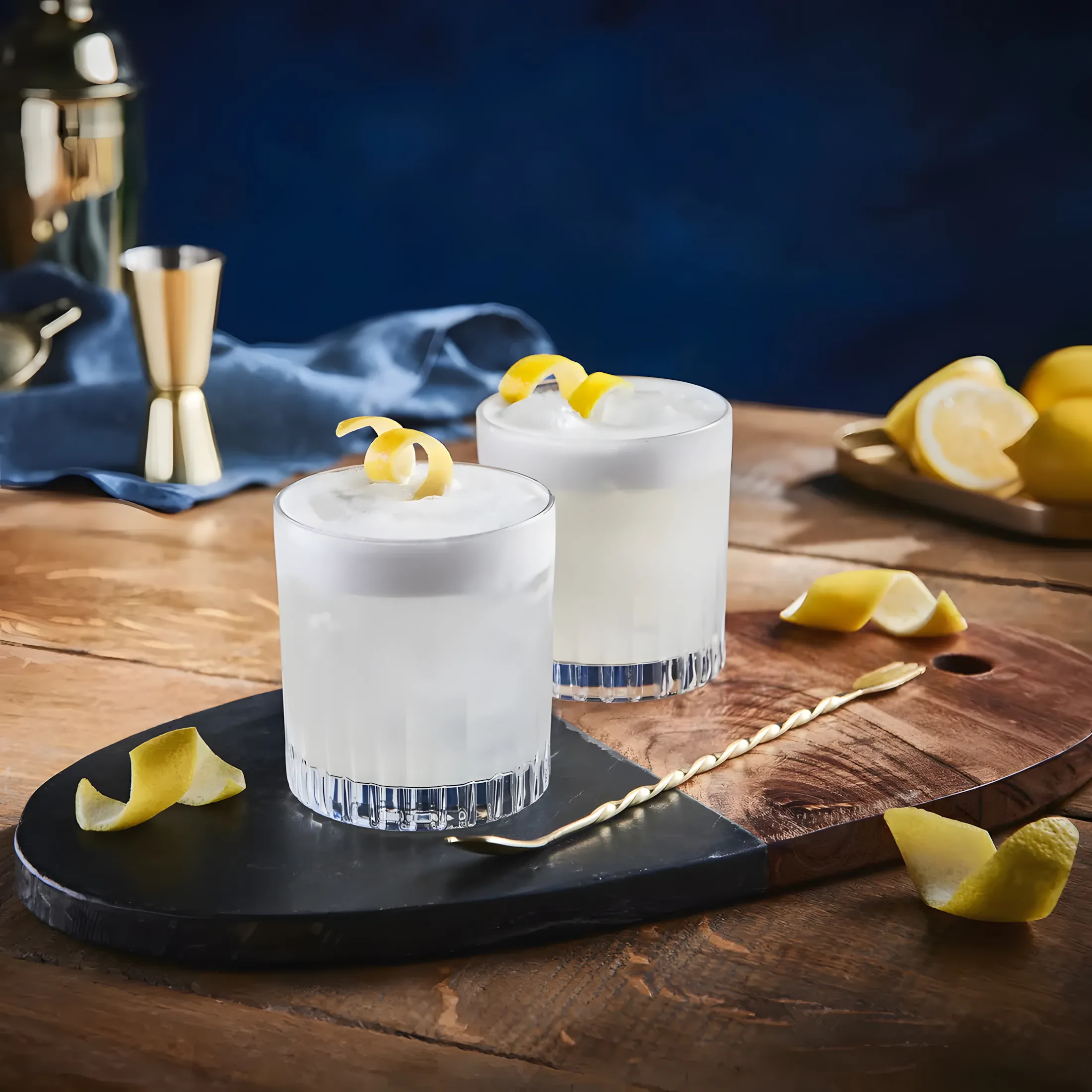 Gin Sour sin alcohol 