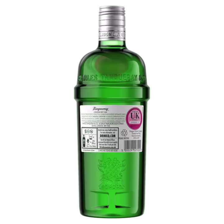Tanqueray London Dry Gin Back