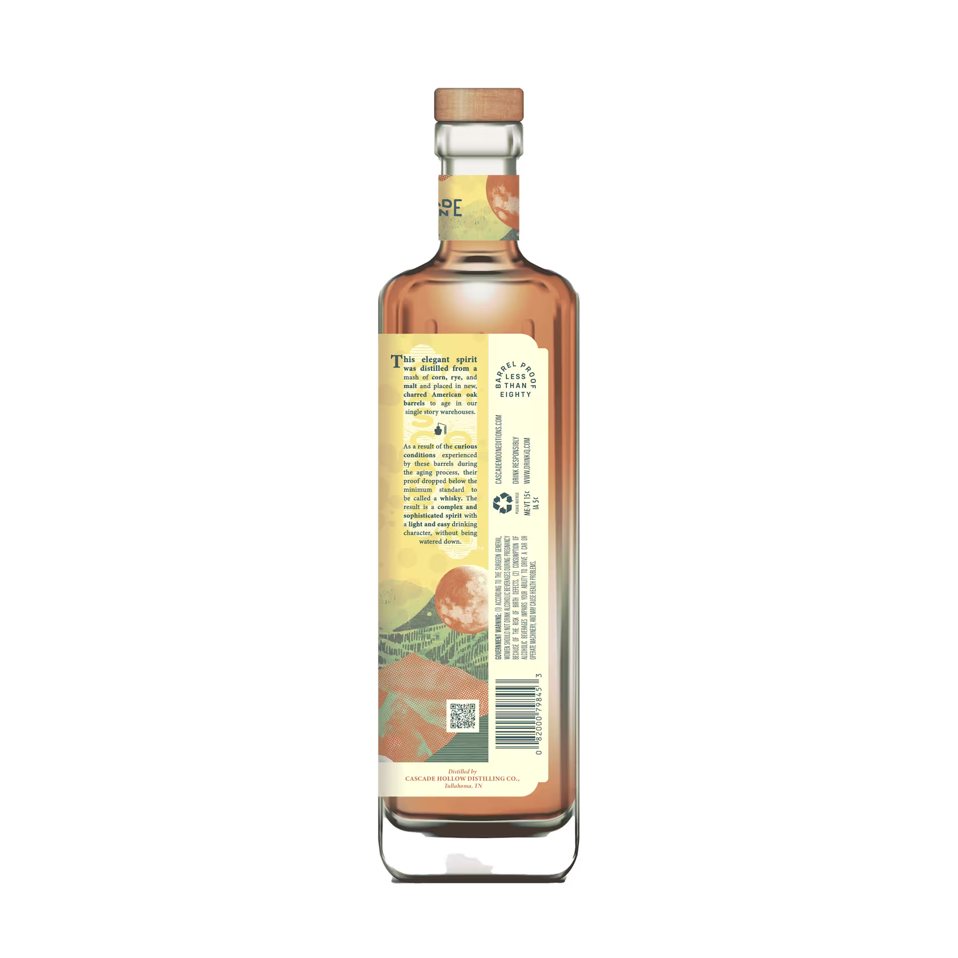CASCADE-MOON-15 YEAR OLD 750ML RIGHT