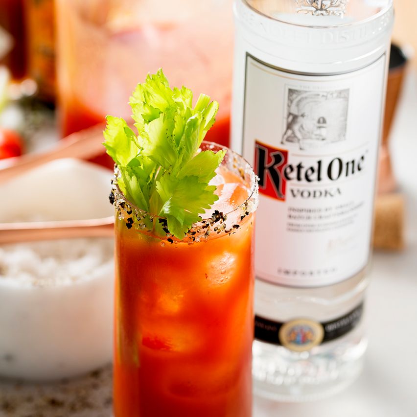 Kettle One Vodka Bloody Mary Kettle Serve