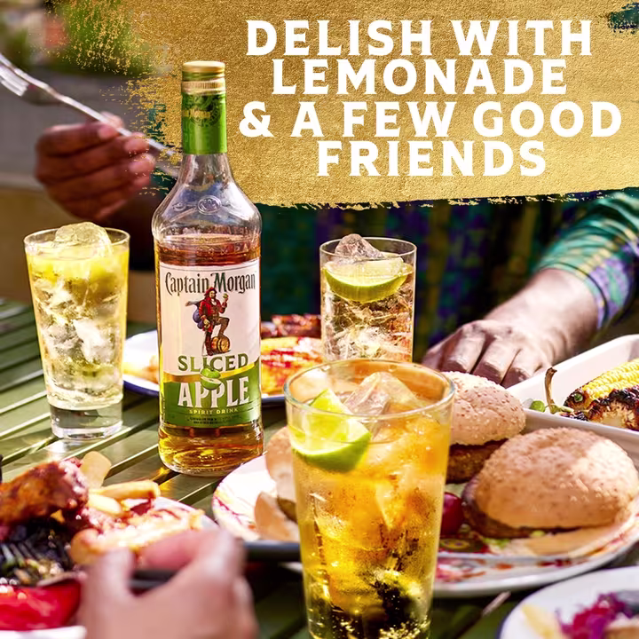 Captain Morgan Sliced Apple Rum Based Spirit Drink occasion