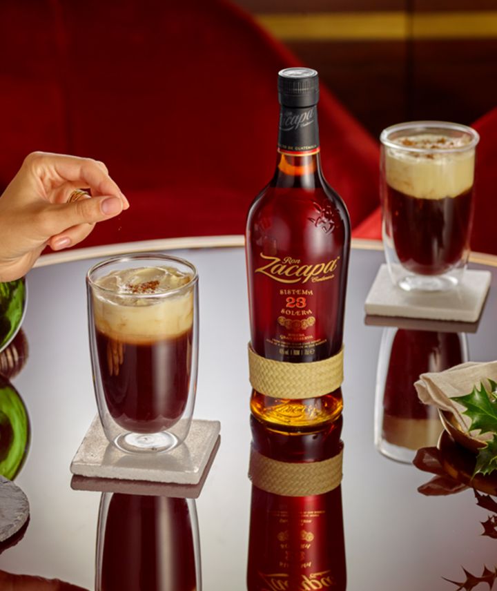 ron zacapa botella con saque