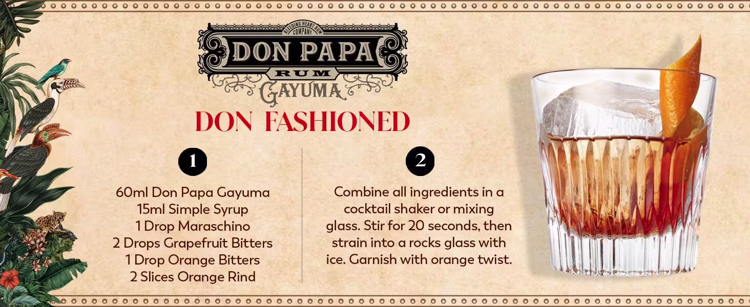 Don Papa Gayuma Rum Banner
