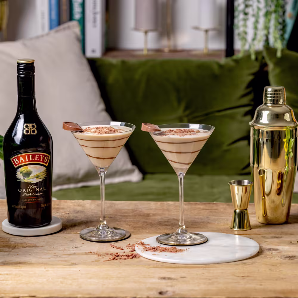 Baileys Chocolate Orange Martini Cocktail