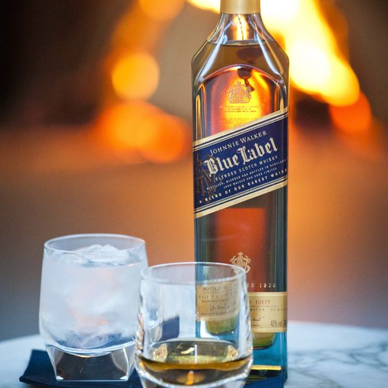 Johnnie Walker Blue Label Neat Serve 