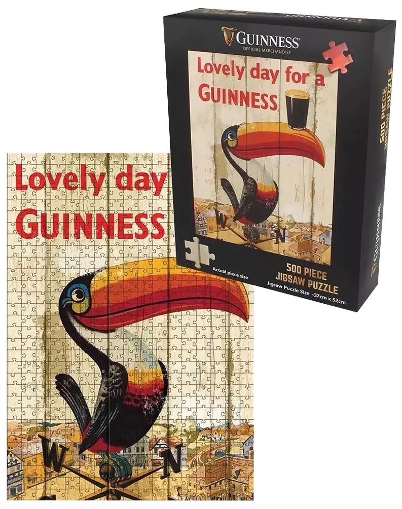 Guinness Toucan Puzzle by New York Puzzle Company | The Bar US