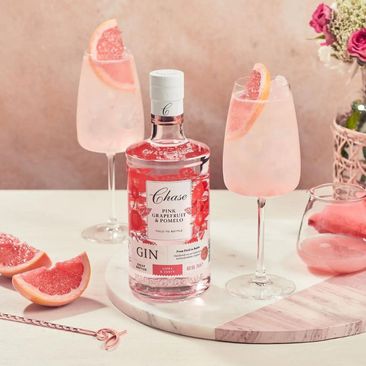 Chase Pink Gin Fizz cocktail