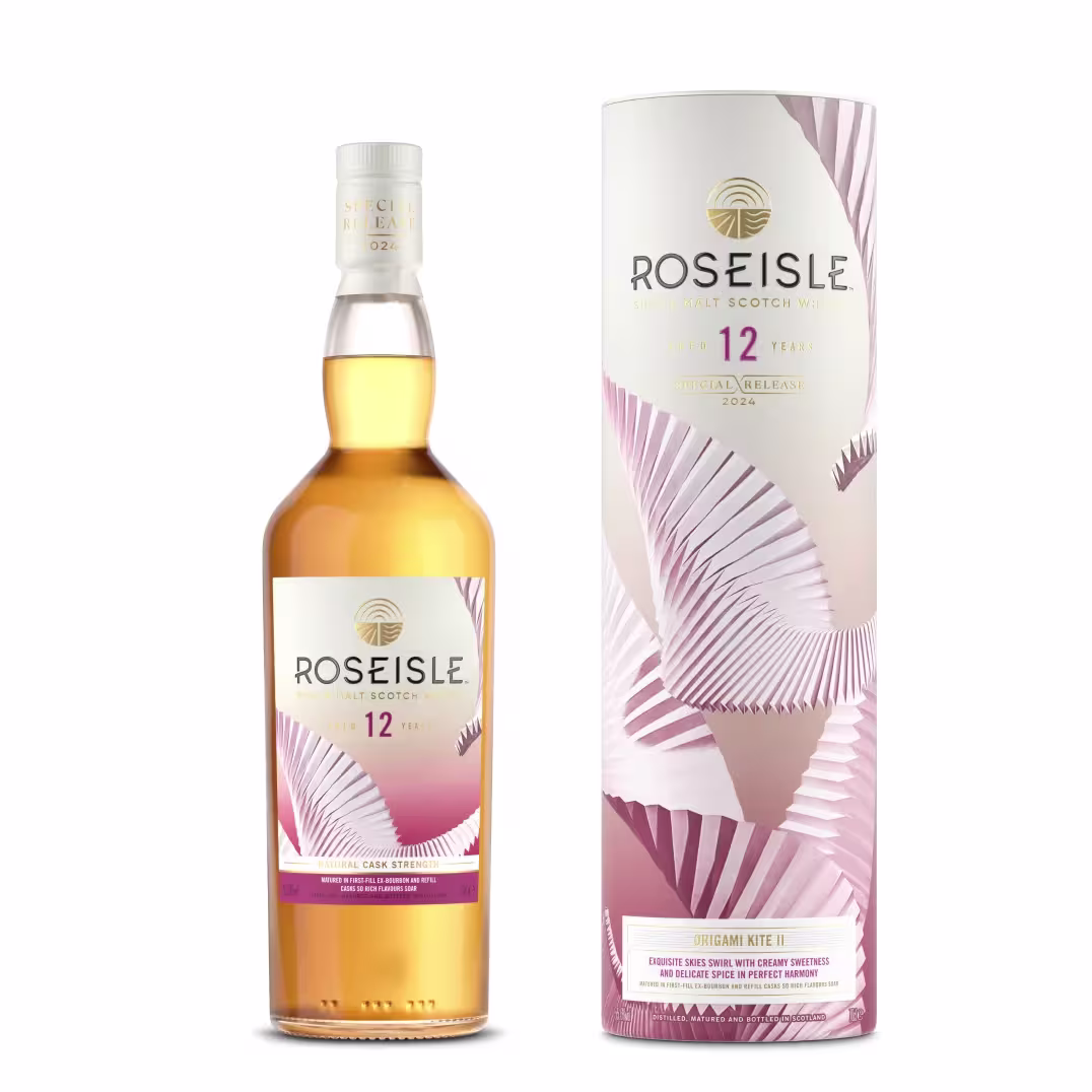Roseisle 12 Year Old Special Release 2024 Origami Kite II 