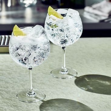 Tanqueray and Tonic cockail
