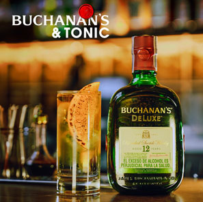 Te enseñamos a preparar un Buchanan's Tonic.