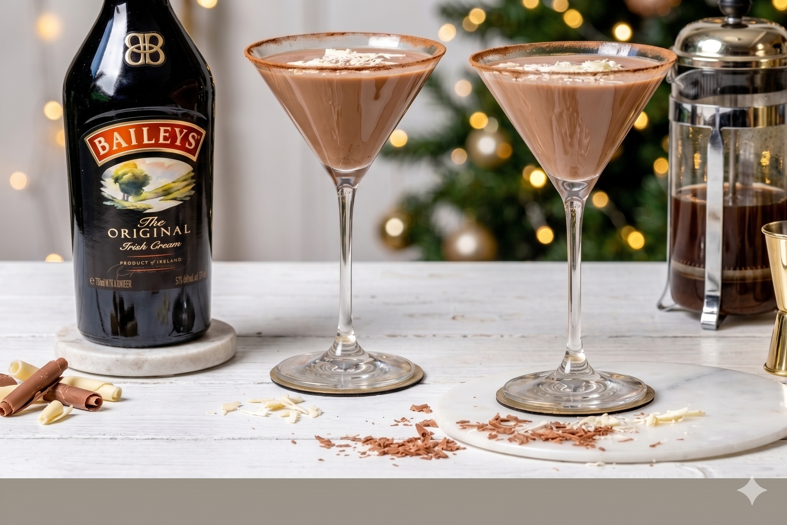 Cóctel Baileys Flat White Martini